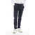 CORNELIANI Id Stretch Cotton Chinos Pants With Belt Loops Blue