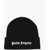 Palm Angels Solid Color Wool Beanie With Embroidered Logo Black