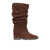 Via Roma 15 Pleated boots Brown