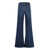 MOTHER Mother The Ditcher Roller Sneak Jeans NAVY