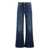 MOTHER Mother The Ditcher Roller Sneak Jeans Navy