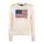 Ralph Lauren Ralph Lauren Cream Cotton Sweater With Flag WHITE