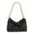 RABANNE Rabanne Paco Leather Shoulder Bag Black