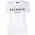 Balmain Balmain T-Shirt With Print WHITE