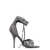 Balenciaga Balenciaga Cagole Leather Sandals GREY