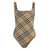 Burberry Burberry One-Piece Swimsuit Beige