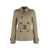 Burberry Burberry Double-Breasted Trench Coat Beige