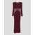 Elisabetta Franchi Elisabetta Franchi Long Dress ROUGE NOIR