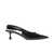 Jimmy Choo Jimmy Choo Black Leather Amel Slingback Pumps Black