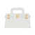 Balmain Balmain B-Buzz Small Top Handle Bags WHITE