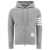 Thom Browne Thom Browne "Engineered 4 Bar" Hoodie GREY