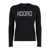 Mc2 Saint Barth MC2 Saint Barth Black Sweater With Adoro Print Black