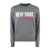 Mc2 Saint Barth MC2 Saint Barth Grey Sweater With New York Regular Print GRAY