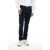 CORNELIANI Id Chino Pants With Suede Patch Blue