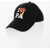 Palm Angels Solid Color Cap With Printed Logo Black