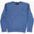 Polo Ralph Lauren Kids Lightweight Cotton Cable Knit Crew-Neck Sweater Blue