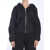 MONCLER WILLOW SMITH Zip-Up Hoodie BLACK