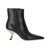 Michael Kors MICHAEL KORS LUNA BLACK HEELED ANKLE BOOT Black