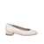 Michael Kors Michael kors june flex mid pump in cream color leather Beige