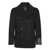 SEALUP SEALUP Black Three-quarter Coats Black