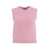 Roberto Collina Vest in angora blend Pink