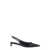 Dolce & Gabbana Croco print leather slingback Black