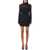 Balmain Monogram 3D mini dress Black