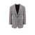 Dolce & Gabbana Prince of Wales wool and cashmere blazer Black