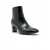 Mara Bini MARA BINI F570 BLACK LEATHER GINA ANKLE BOOTS Black