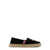 Kenzo Canvas espadrillas with iconic frontale embroidery Black