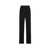 Dolce & Gabbana Stretch wool flare trouser with frontal pinces Black