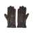 Orciani Gloves in nappa leather Brown