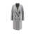 Brunello Cucinelli Oversize cashmere coat Blue