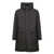 DUNO DUNO Black Three-quarter Coats N/A