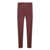 DELL'OGLIO DELL'OGLIO Bordeaux Trousers N/A