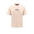 ZEGNA Cotton t-shirt with Zegna print Beige