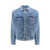 Isabel Marant Denim jacket with Used effect Blue