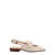 TOD'S Leather slingback loafer White