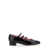 CAREL PARIS 'Kina' Black Mary Janes With Straps And Block Heel In Patent Leather Woman Black