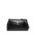 TOTÊME TOTEME T-Lock Leather Clutch Bags Black