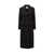 MSGM Msgm Msgm Coat In Virgin Wool Black