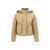 Burberry Burberry Quilted Hooded Jacket Beige