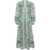 ZIMMERMANN Zimmermann Paisley Print Linen Midi Dress GREEN