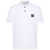 Stone Island Stone Island Logo Cotton Polo Shirt WHITE