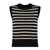 Roberto Collina Roberto Collina Striped Knit Vest WHITE, BLACK