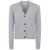 BASE Base Wool V-Necked Cardigan GREY