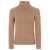 BASE Base Wool Turtle-Neck Jumper Brown