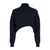 Erika Cavallini Erika Cavallini Blue Crop Turtleneck BLUE