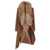 BAZAR DELUXE Bazar Deluxe Fur Neck Cotton Parka Coat Brown