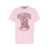 Ganni Basic Jersey Leopard Relaxed T-Shirt PINK